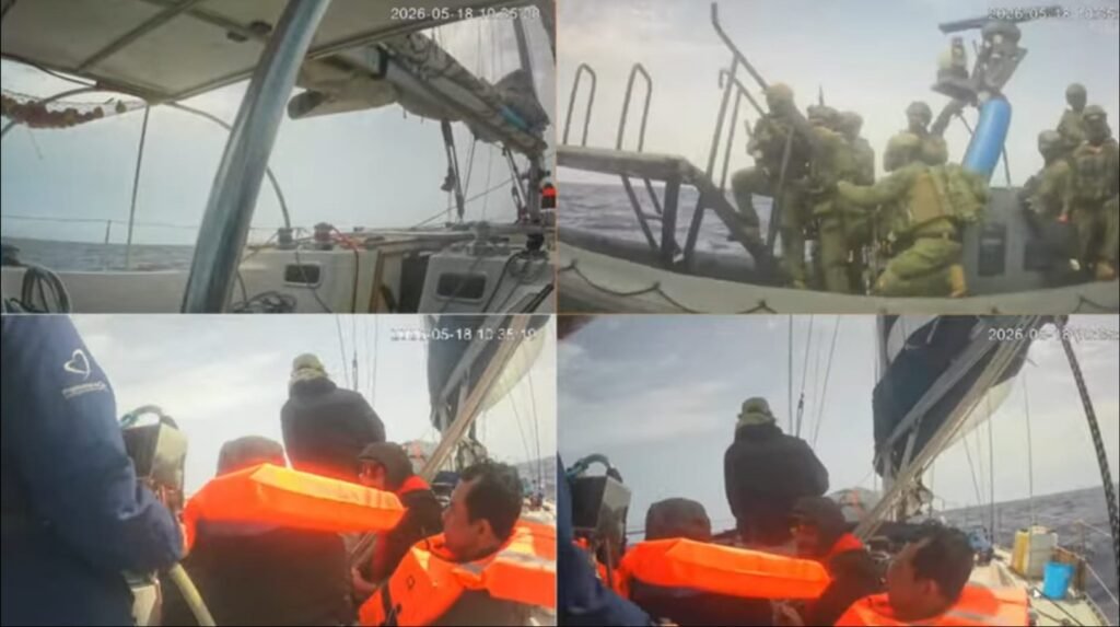 بحرية الاحتلال تهاجم سفن الدفعة الثانية من “أسطول الصمود” العالمي