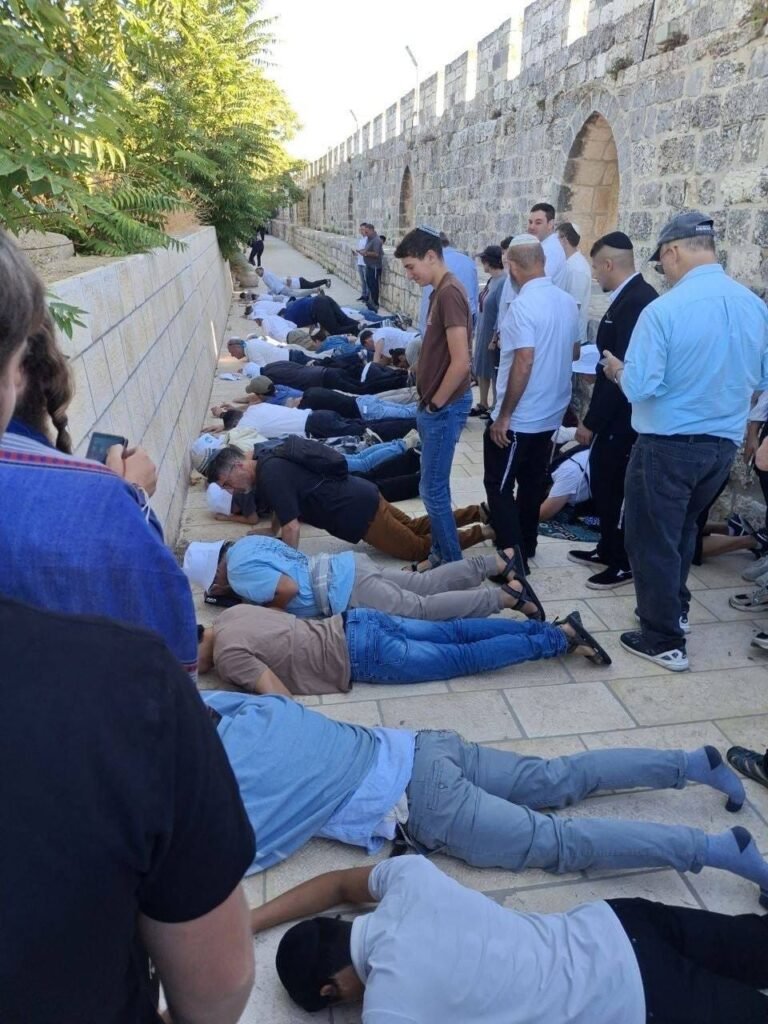 796 مستوطنًا يقتحمون باحات الأقصى بما يسمى “يوم الغفران”
